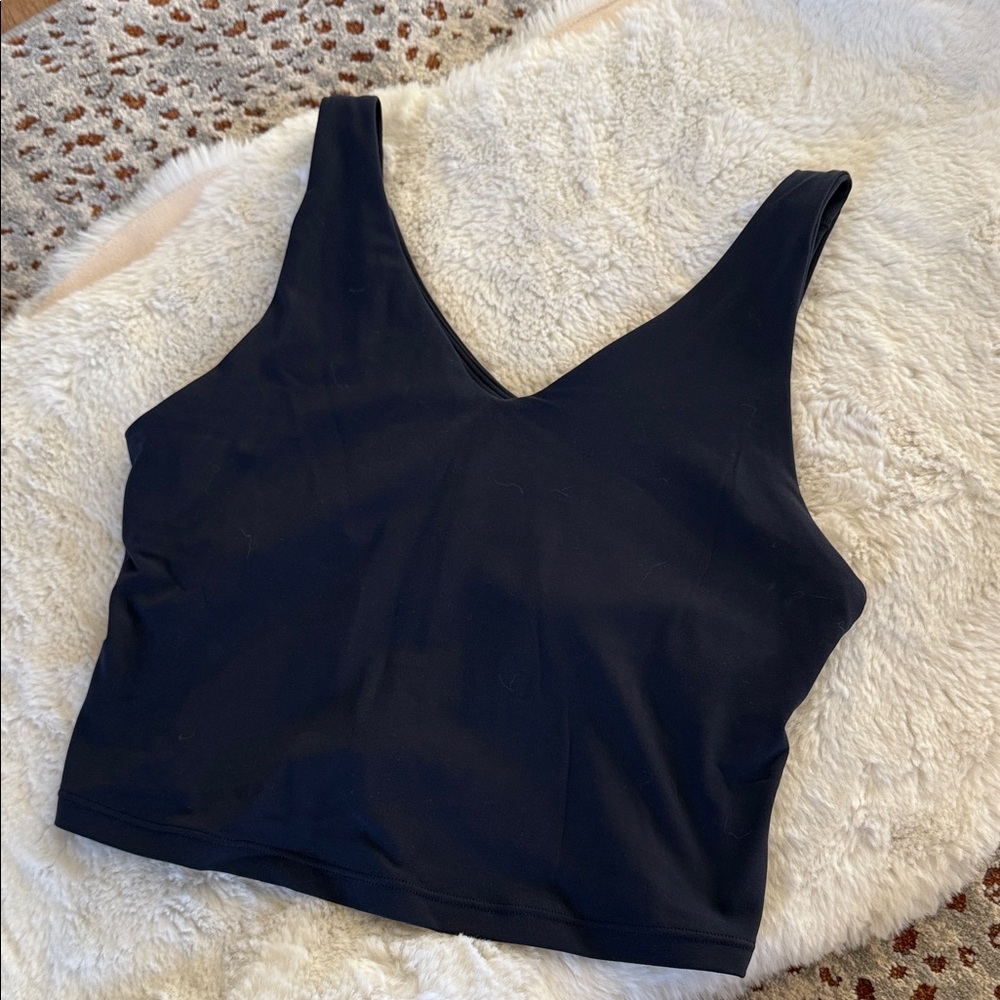 Navy Blue Athleta Sports bra/top